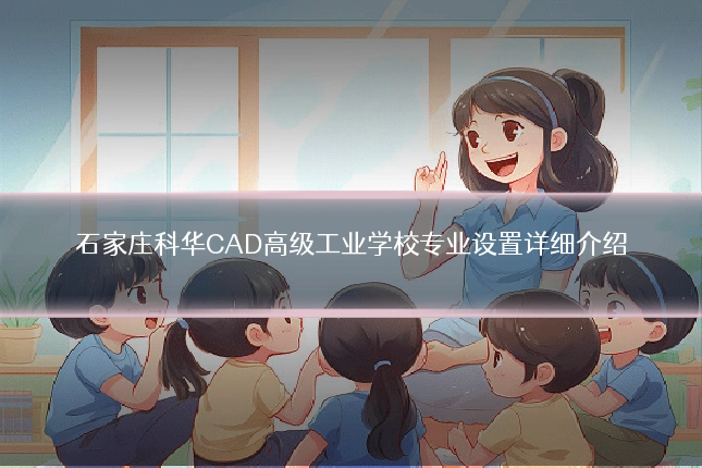 石家庄科华CAD高级工业学校专业设置详细介绍