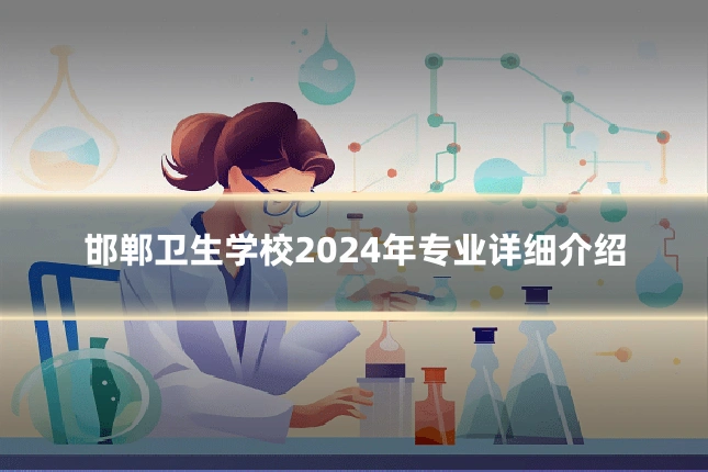 邯郸卫生学校2024年专业详细介绍