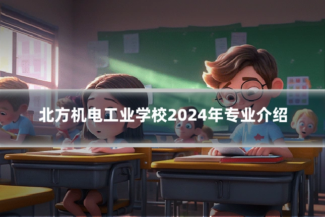 北方机电工业学校2024年专业介绍