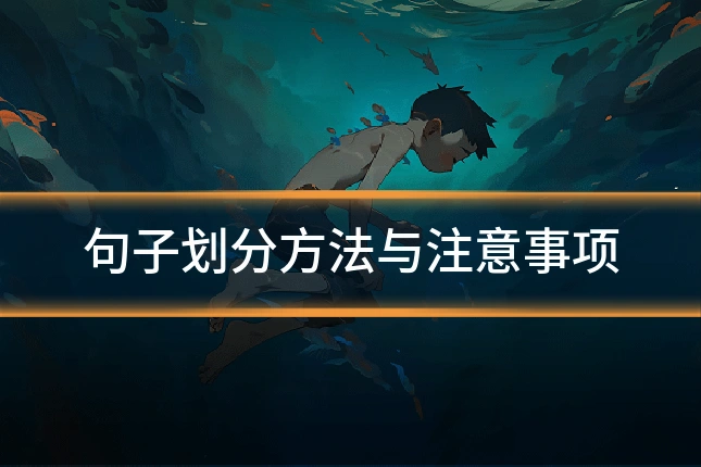 句子划分方法与注意事项