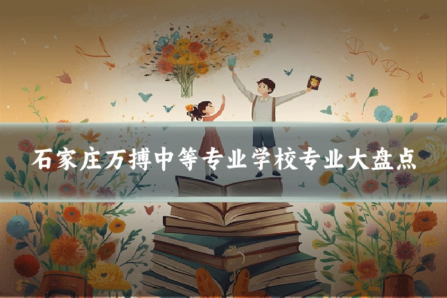 石家庄万搏中等专业学校专业大盘点