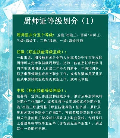 厨师