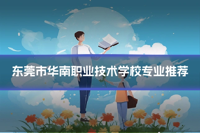 东莞市华南职业技术学校专业推荐