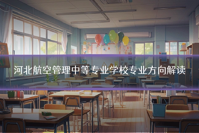 河北航空管理中等专业学校专业方向解读