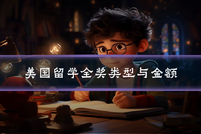 美国留学全奖类型与金额