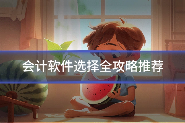 会计软件选择全攻略推荐