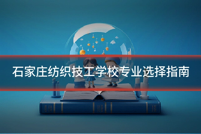 石家庄纺织技工学校专业选择指南