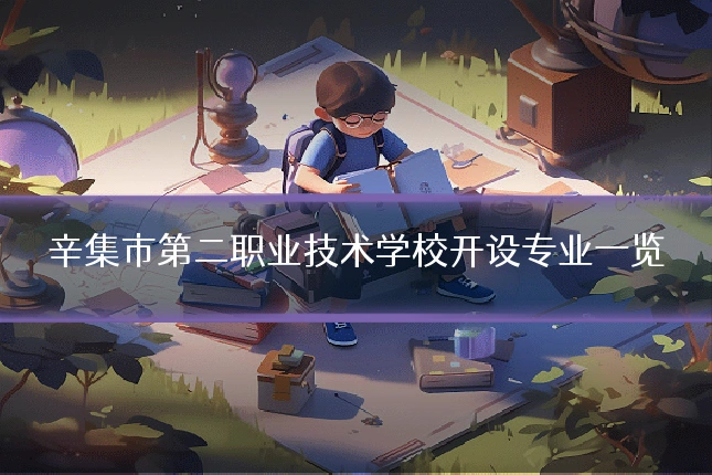 辛集市第二职业技术学校开设专业一览