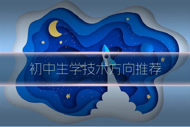 初中生学技术方向推荐