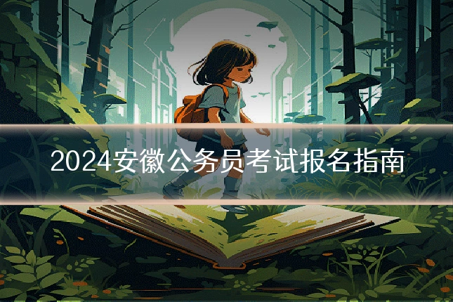 2024安徽公务员考试报名指南