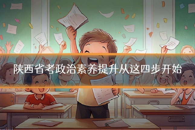 陕西省考政治素养提升从这四步开始