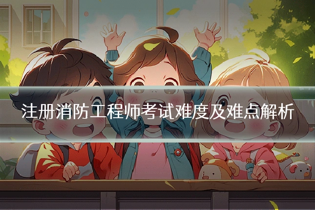 注册消防工程师考试难度及难点解析