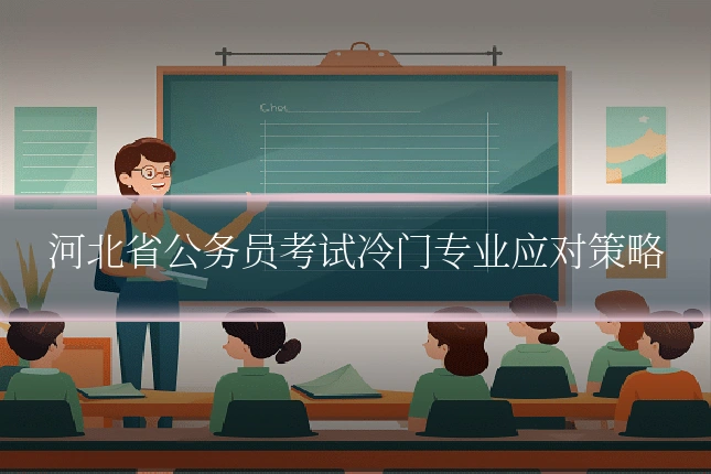 河北省公务员考试冷门专业应对策略