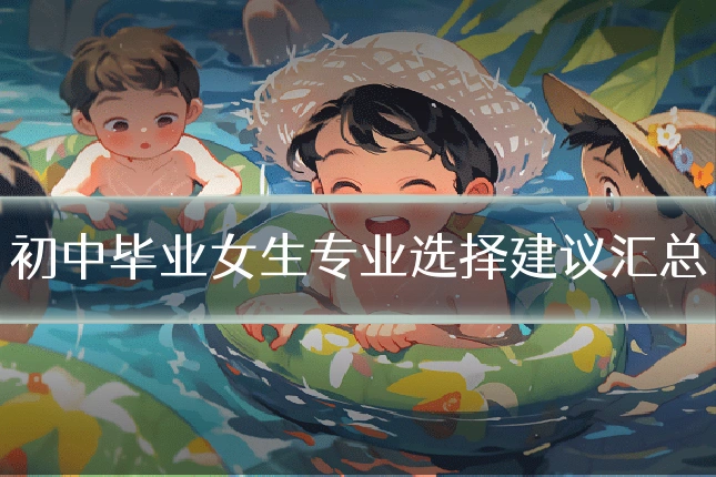 初中毕业女生专业选择建议汇总