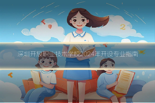 深圳开放职业技术学校2024年开设专业指南