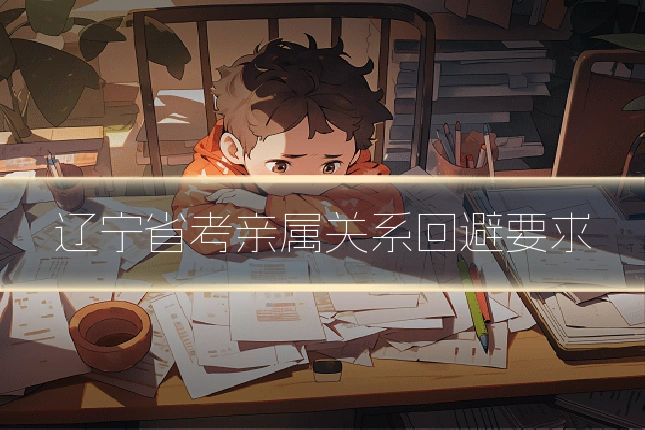 辽宁省考亲属关系回避要求
