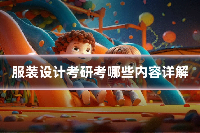 服装设计考研考哪些内容详解