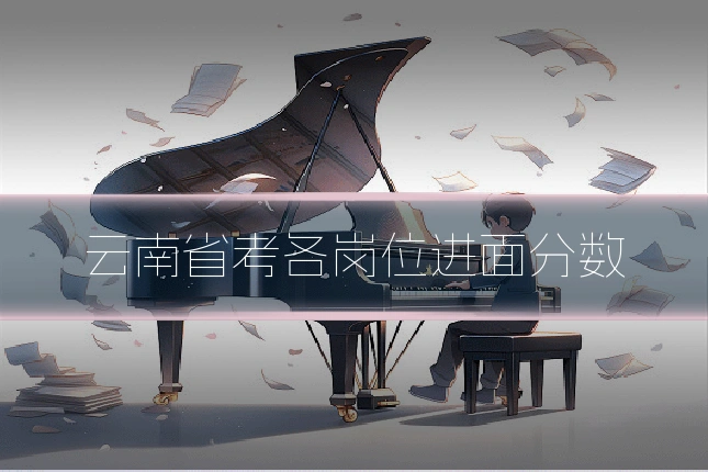 云南省考各岗位进面分数