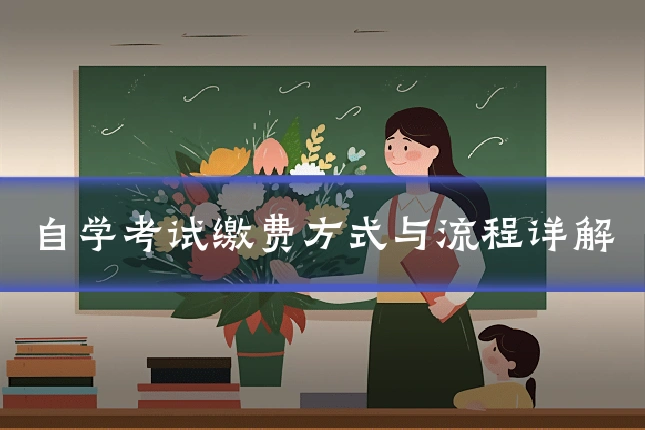 自学考试缴费方式与流程详解