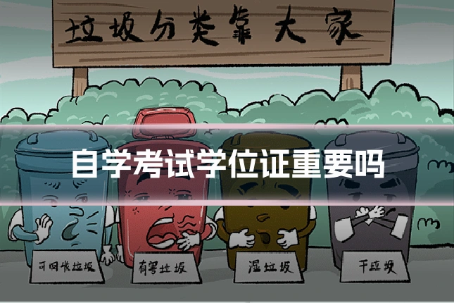 自学考试学位证重要吗
