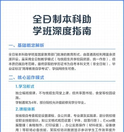 本科助学班
