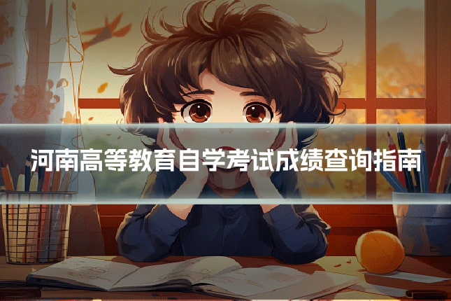 河南高等教育自学考试成绩查询指南