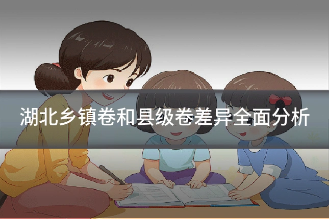 湖北乡镇卷和县级卷差异全面分析
