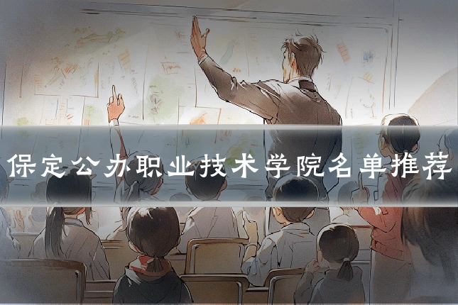 保定公办职业技术学院名单推荐