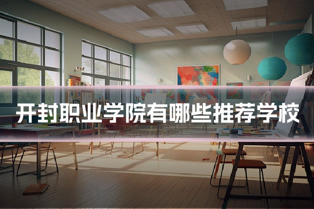 开封职业学院有哪些推荐学校