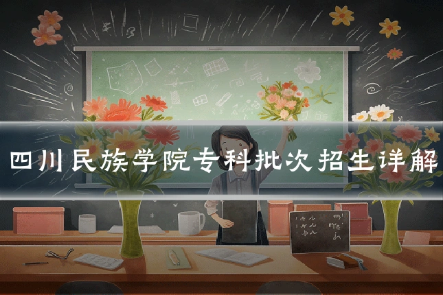 四川民族学院专科批次招生详解