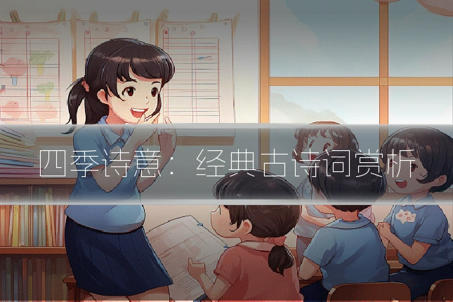 四季诗意:经典古诗词赏析
