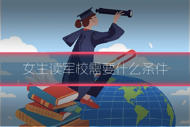 女生读军校需要什么条件