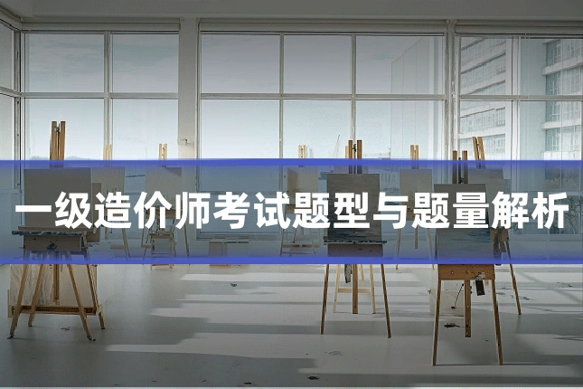 一级造价师考试题型与题量解析
