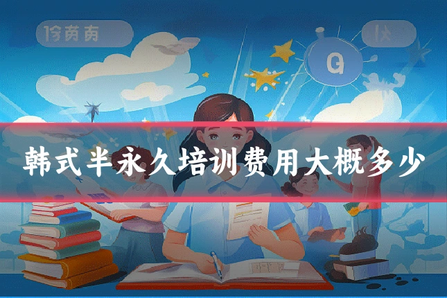 韩式半永久培训费用大概多少