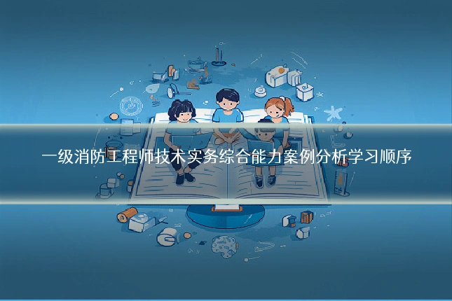 一级消防工程师技术实务综合能力案例分析学习顺序