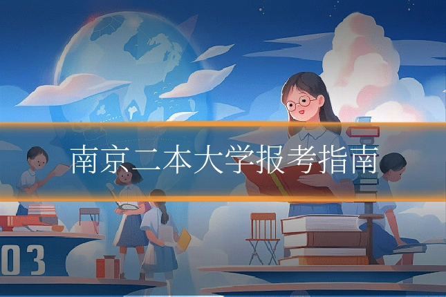 南京二本大学报考指南