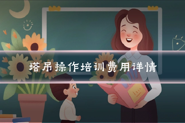 塔吊操作培训费用详情
