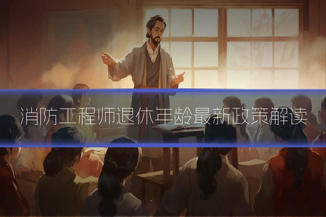 消防工程师退休年龄最新政策解读