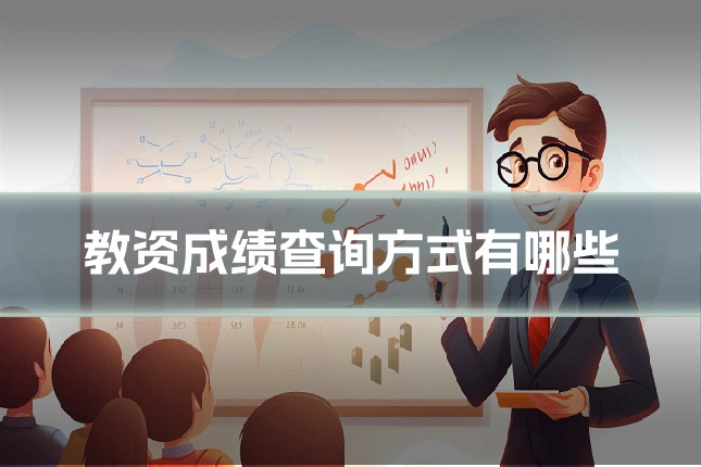 教资成绩查询方式有哪些