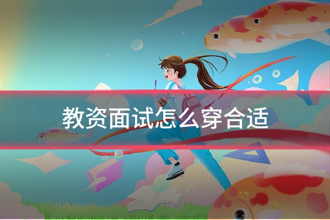 教资面试怎么穿合适