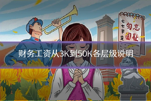 财务工资从3K到50K各层级说明