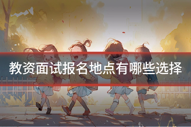 教资面试报名地点有哪些选择