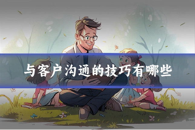 与客户沟通的技巧有哪些