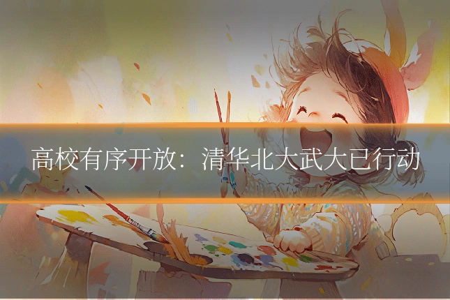 高校有序开放:清华北大武大已行动