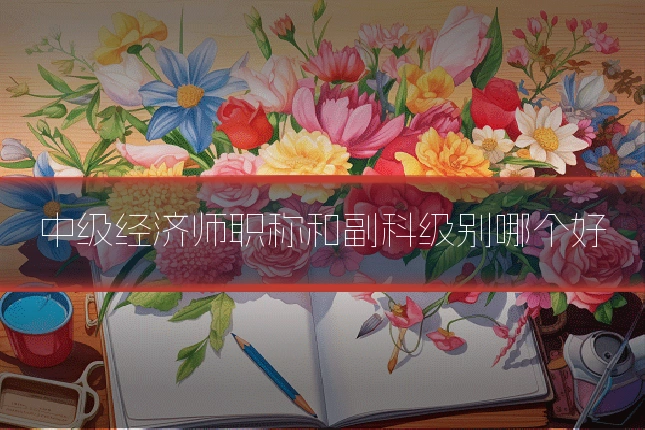 中级经济师职称和副科级别哪个好