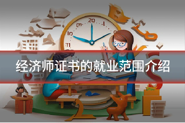 经济师证书的就业范围介绍