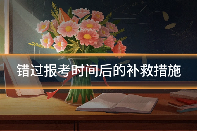 错过报考时间后的补救措施