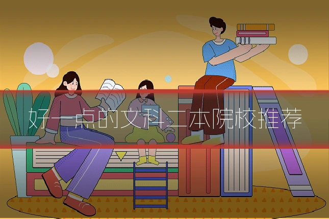 好一点的文科二本院校推荐