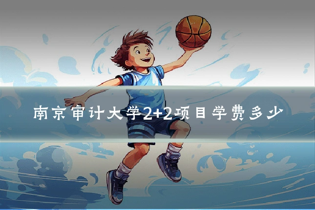 南京审计大学2+2项目学费多少
