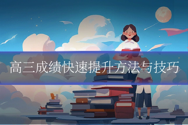 高三成绩快速提升方法与技巧